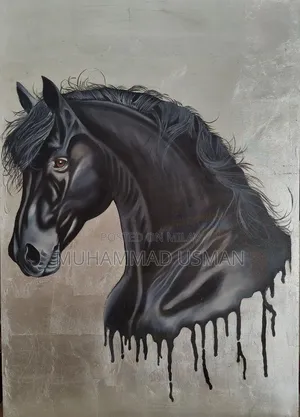 Black Beauty Painting