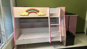 Photo - Sturdy Wooden Bunk Bed - Space-Saving Sleeping Solution