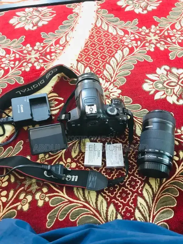 Canon EOS 650d DSLR Camera with Dual Lens Kit