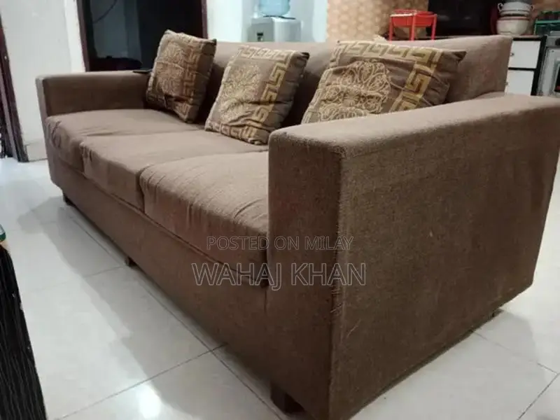 Office and Home 6-Seater Sofa Set with Cushions