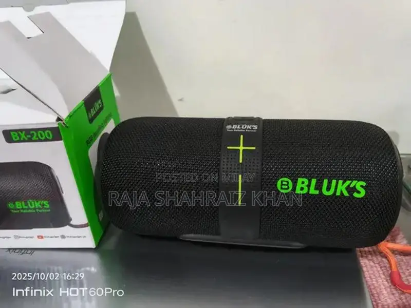 Bluks BX200 Portable Wireless Bluetooth Speaker