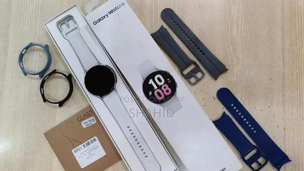 Samsung Galaxy Watch 5 44mm Smartwatch with Extra Accessories Bundle