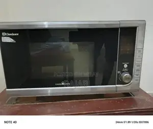 Photo - Black and Grey Microwave Appliance - Compact Kitchen Model DW-381