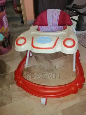 Photo - Red Baby Walker - Gently Used Infant Walking Support