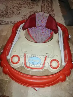 Red Baby Walker - Gently Used Infant Walking Support