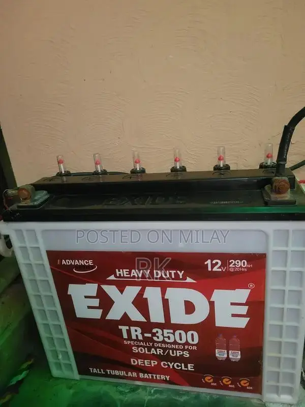 EXIDE TR-3500 Solar Battery System - Two Units Available