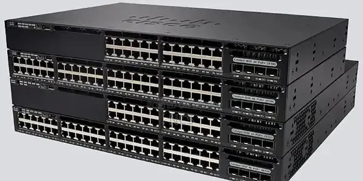 Cisco Catalyst 3650-24 POE+ Enterprise Network Switch