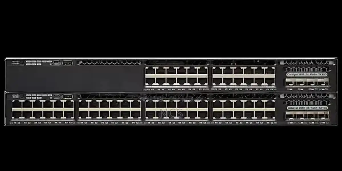 Cisco Catalyst 3650-24 POE+ Enterprise Network Switch