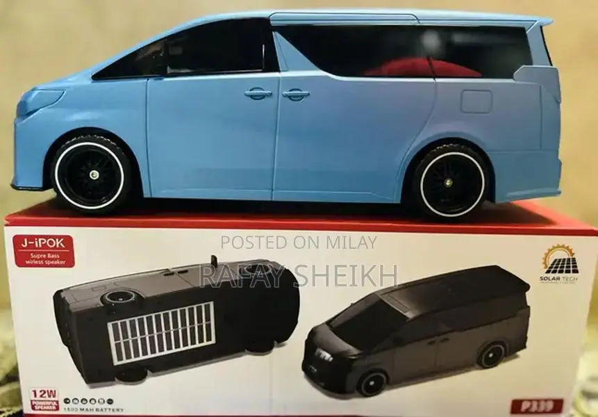 Car-Shaped Bluetooth Speaker with Premium Sound Quality
