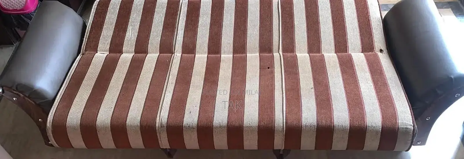 Diamond Supreme Foam Sofa Bed - Wooden Frame and Leather Upholstery