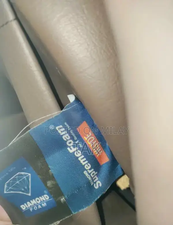 Diamond Supreme Foam Sofa Bed - Wooden Frame and Leather Upholstery