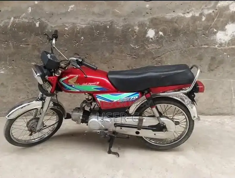 Used CD 70 Motorcycle with Clear Documentation
