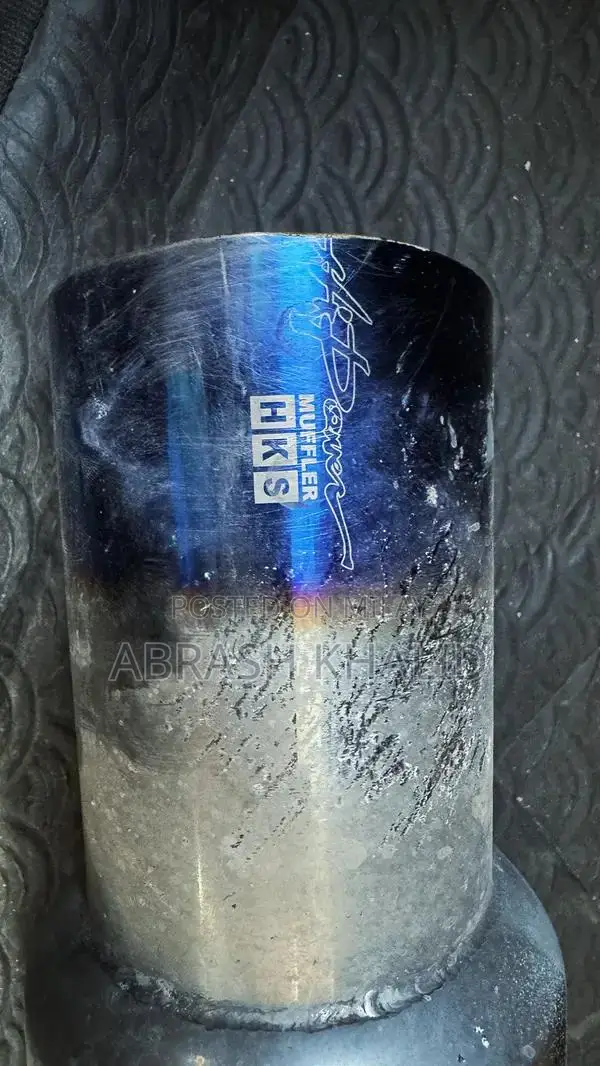 Universal Car and Motorcycle Exhaust Center Cylinder Muffler Combo