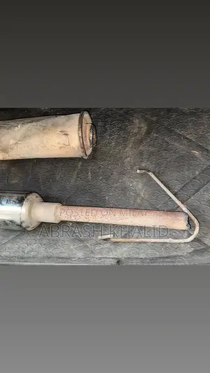 Universal Car and Motorcycle Exhaust Center Cylinder Muffler Combo