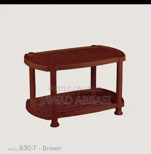 Plastic Outdoor Dining Set with Chairs and Table