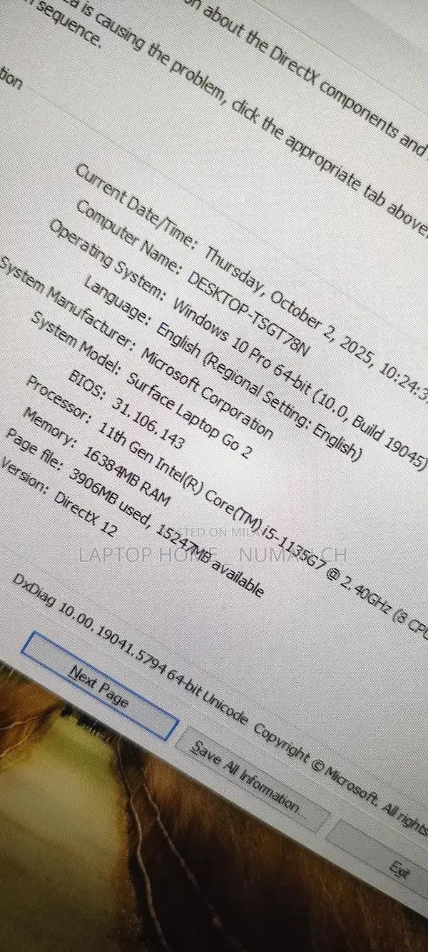 Microsoft Surface Laptop 14" i5 11th Gen 16GB RAM