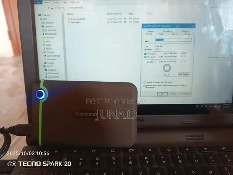 Transcend 2TB USB 3.0 Portable External Hard Drive