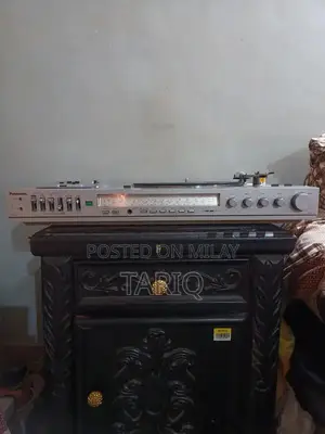 Photo - Classic Analog Phonograph Record Player Turntable