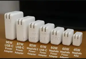MacBook Power Adapter Charger - MagSafe and USB-C Options