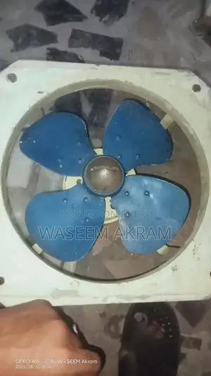 Photo - 10-Inch Metal Vintage Exhaust Fan with Solid Build Quality