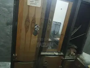 Sturdy Iron Wardrobe Storage Solution for Bedroom Organization