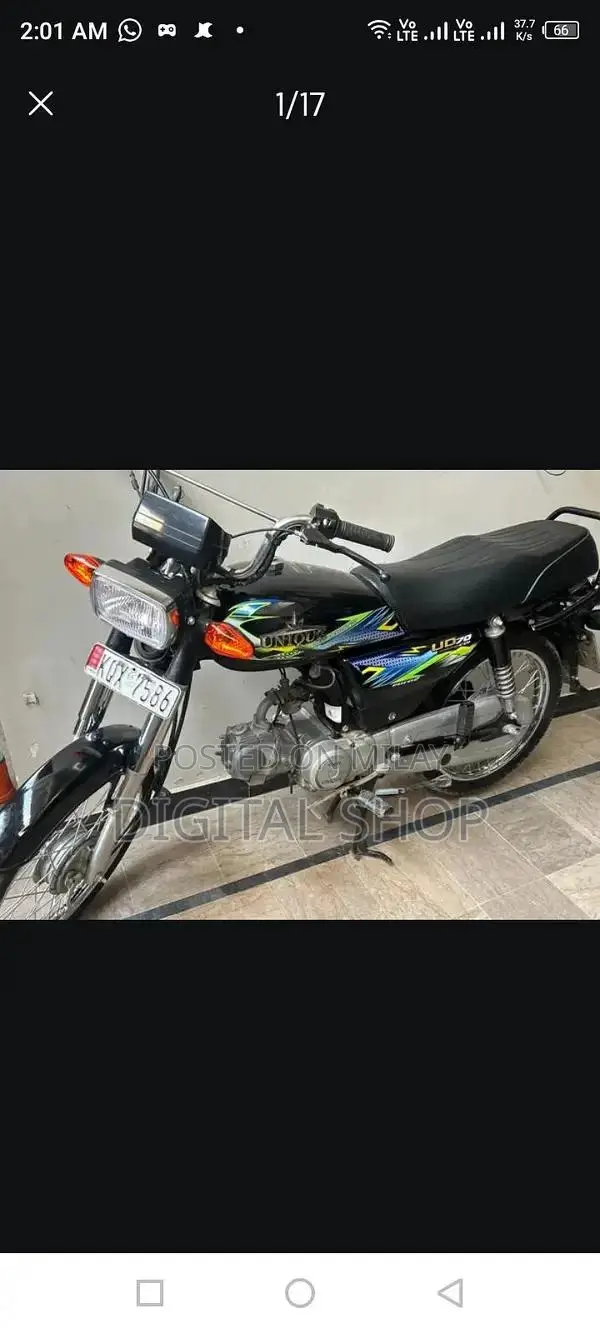 Unique 70 Bike 2025 Model Low Mileage Motorcycle