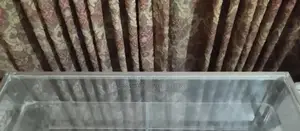 Aluminium and Glass Counter Table