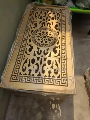 Silver 3-Piece Vanity Set with Front Mirror and Storage