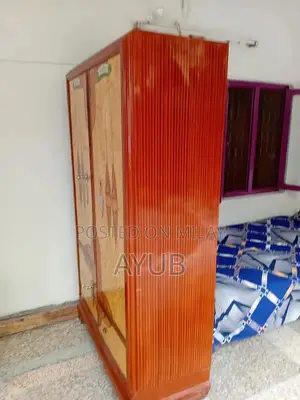 Almarie Steel 2-Door Storage Cabinet