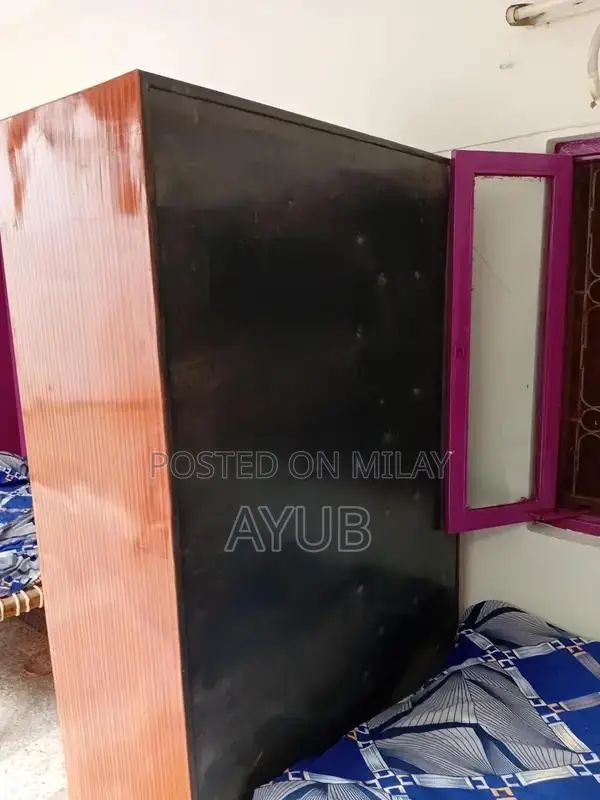 Almarie Steel 2-Door Storage Cabinet