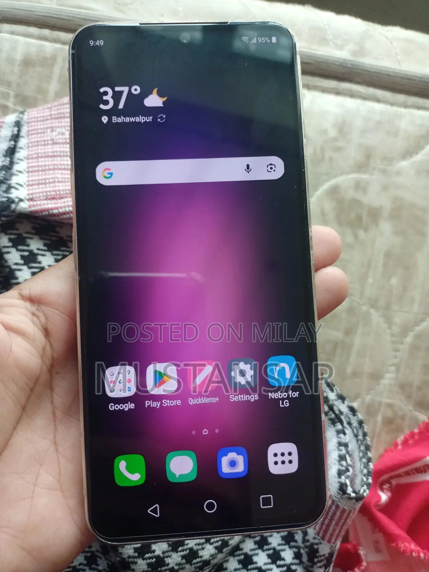 LG V60 ThinQ 5G 128 GB Blue