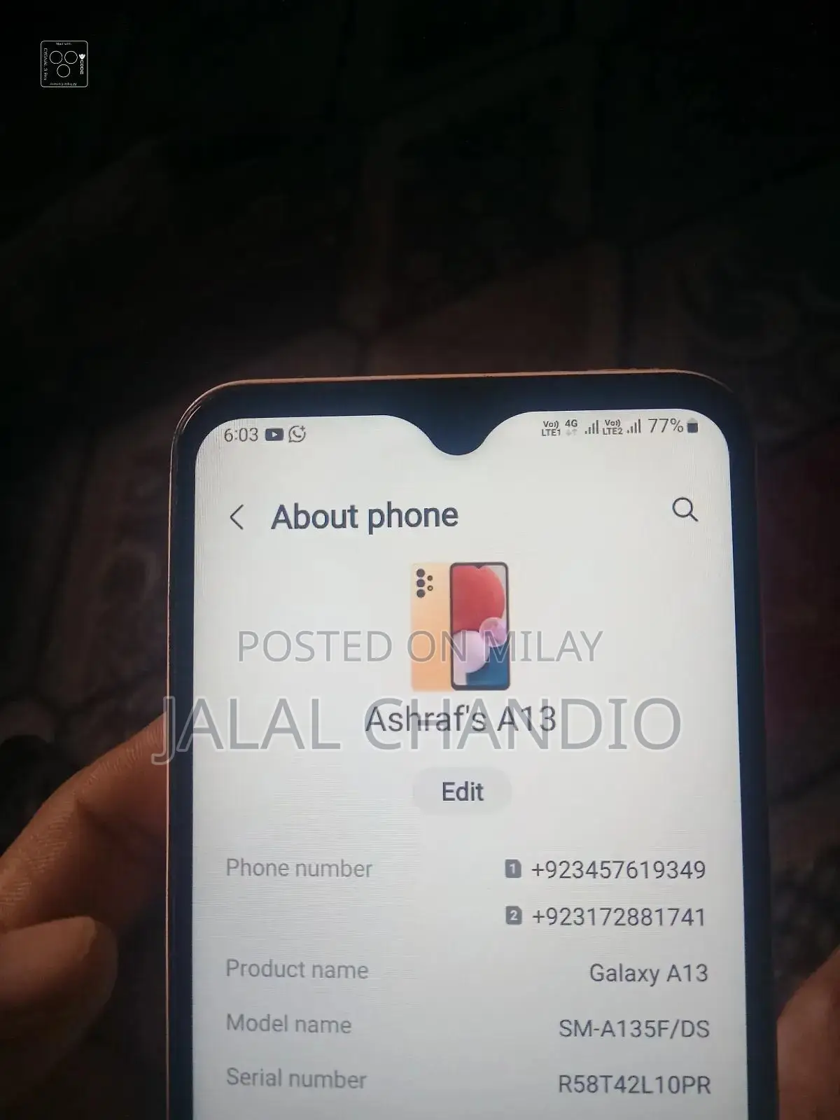 Samsung Galaxy A13 128 GB Rose Gold