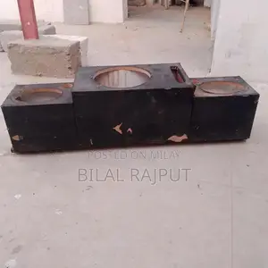 Photo - Heavy Wooden Boofer Speaker Box - Premium Sound Enclosure