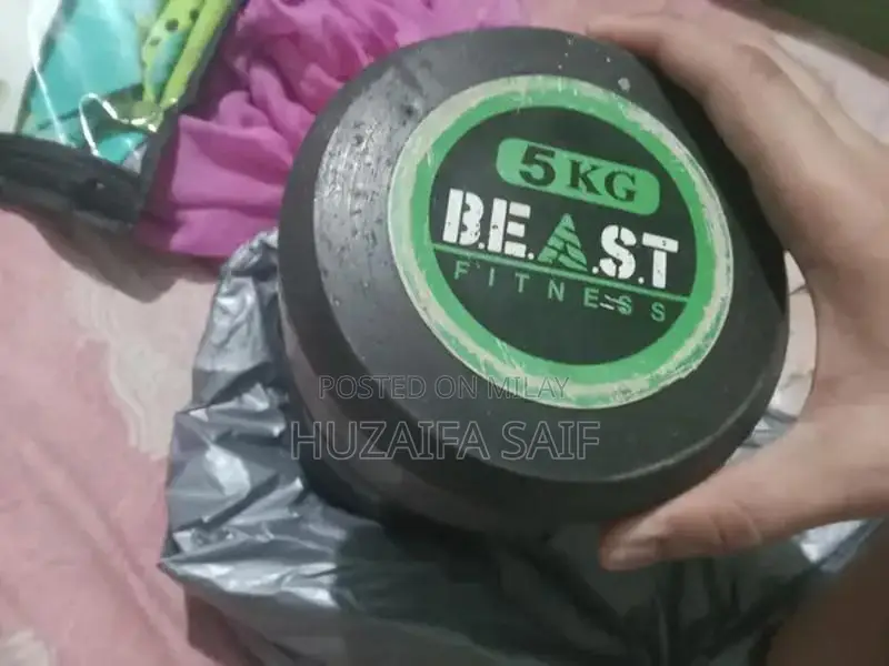 High-Quality 5kg Single Dumbbell for Home Fitness Training