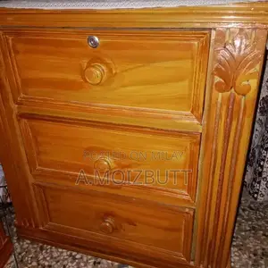 King Size Bed Frame with Two Matching Nightstands