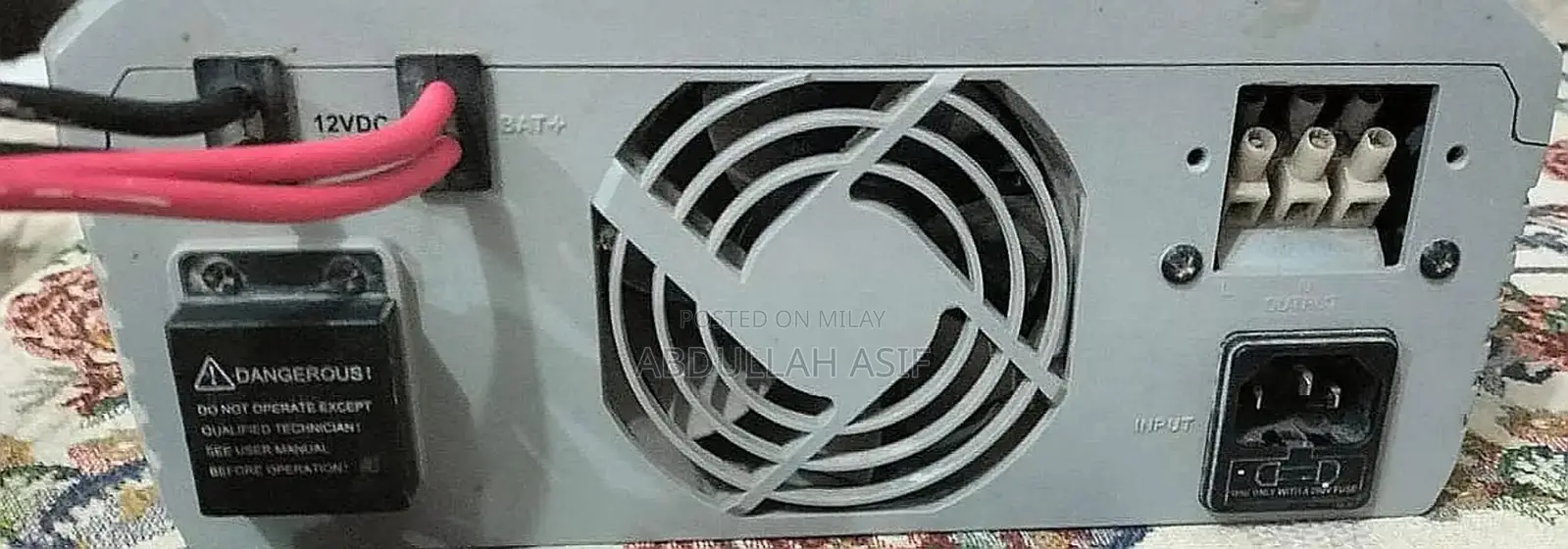 MPPT Solar Charge Controller Inverter 1200VA 1000W 12V Battery System