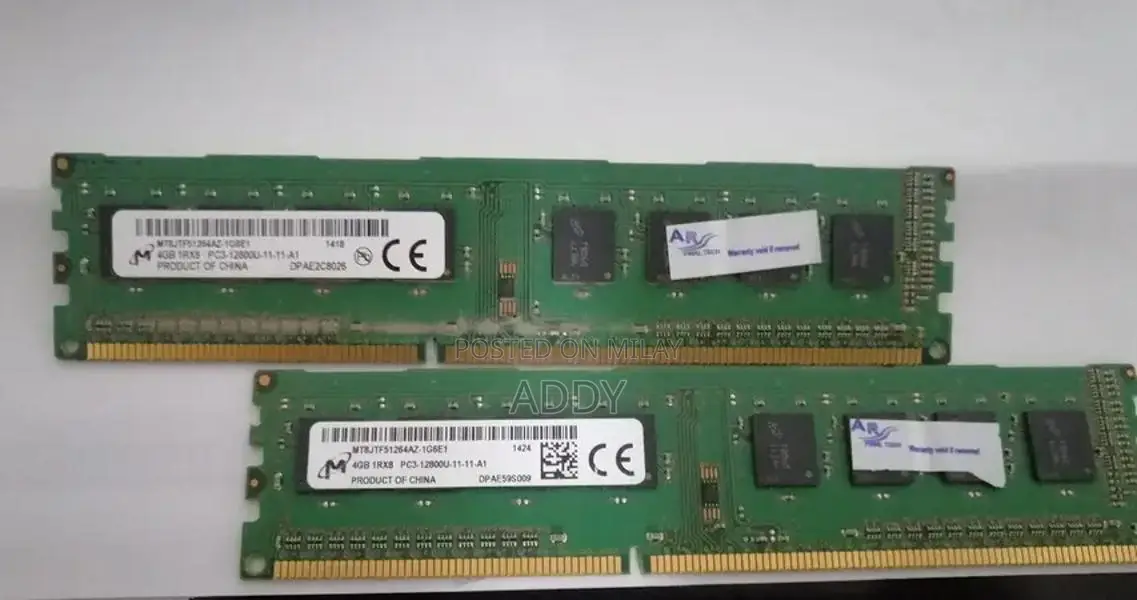 8GB DDR3 1600MHz RAM Memory Module (2x4GB)