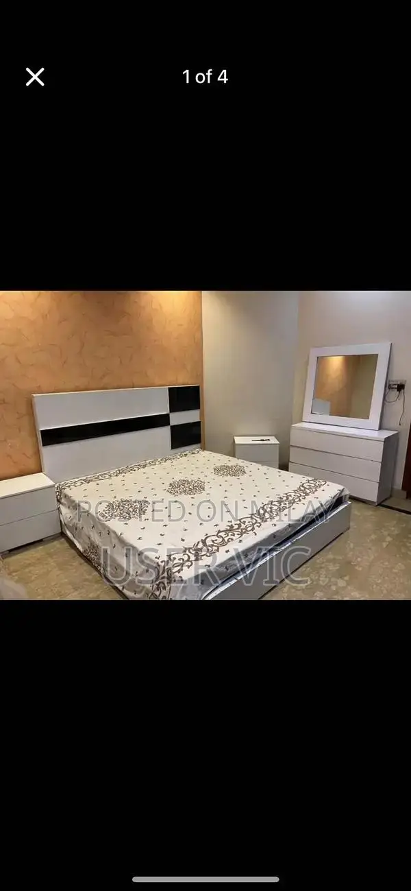 Bedroom Furniture Set with Side Tables and Dresser