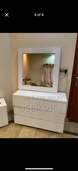 Bedroom Furniture Set with Side Tables and Dresser