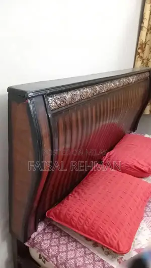 Double Bed Frame with Medicated Mattress
