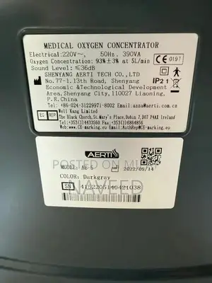Aerti Oxygen Concentrator