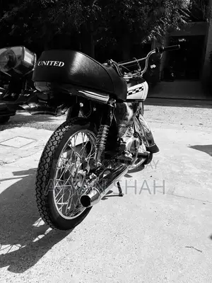 United 70cc Motorcycle: Low Mileage, Well-Maintained Bike