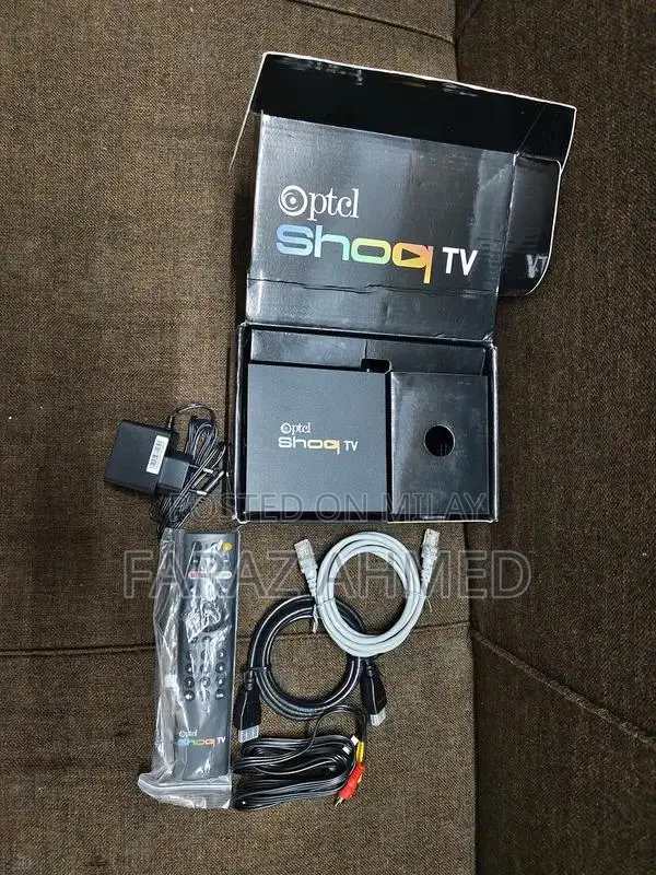 Shoq Android TV Box with Voice Control Media Streaming Device