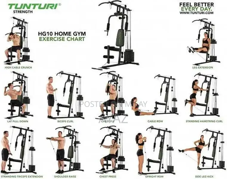 Full Body Exercise Multi Gym Fitness Equipment