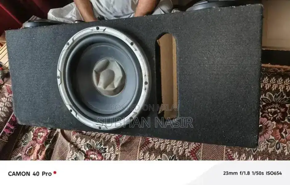 Suzuki Alto Speaker Box with Amplifier and Booster