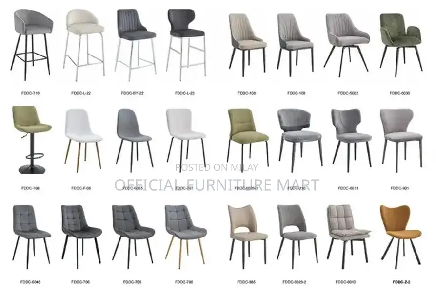 Wooden Dining Chair - Multiple Designs Available
