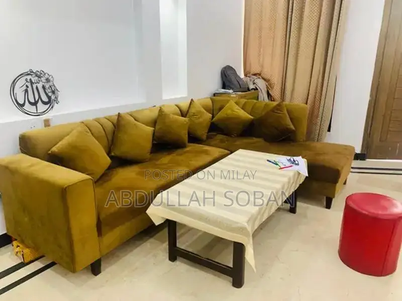 L Shape 7 Seater Modern Sofa Set