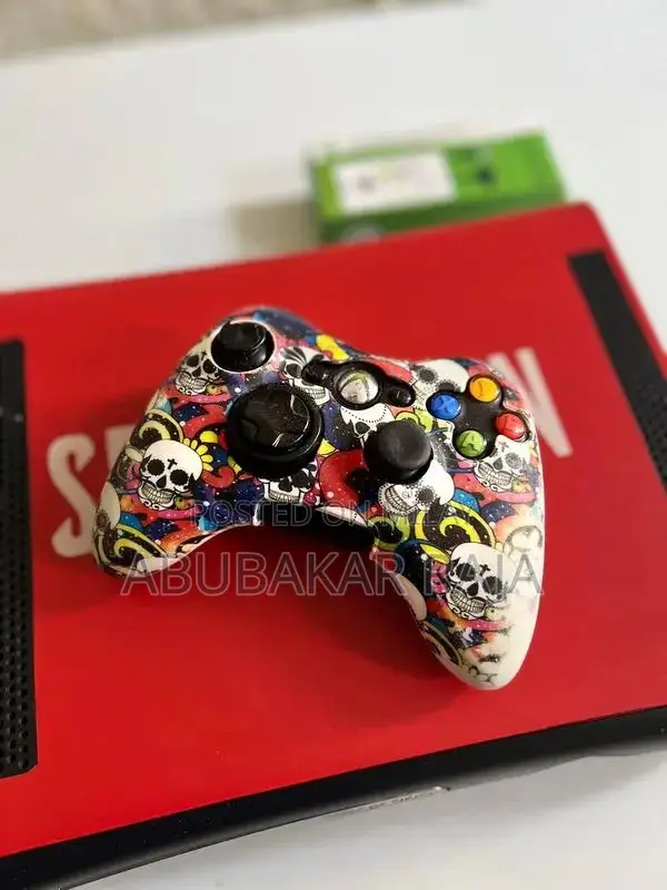 Xbox 360 Jailbroken Console with External HDD and Dual Controllers