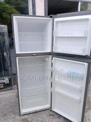 Large Haier Refrigerator with Multiple Features