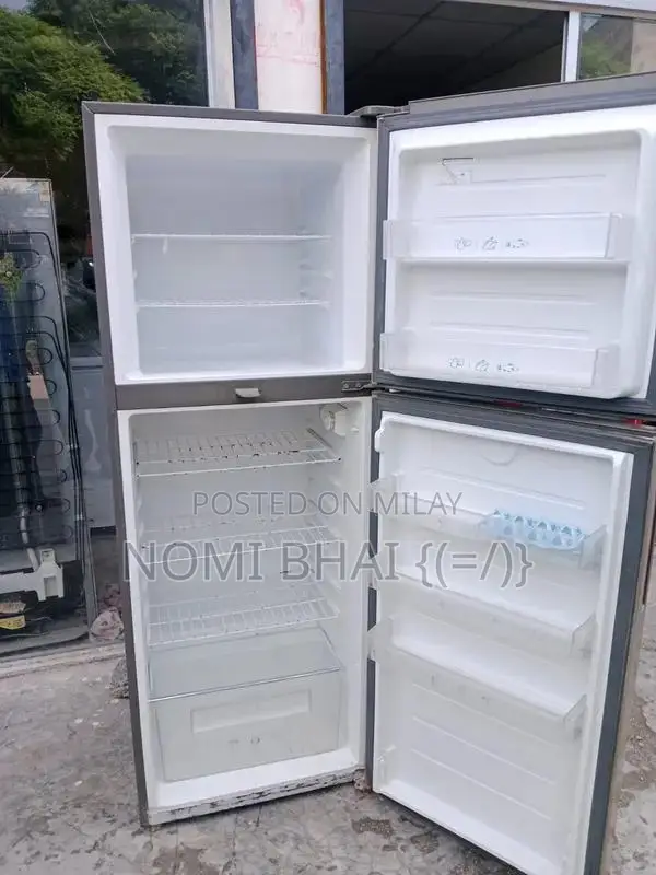 Large Haier Refrigerator with Multiple Features